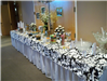 Black and White Table Decorations